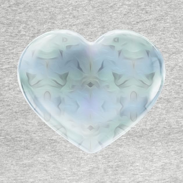 Deep Style Digital Pattern and Heart 13L by Diego-t